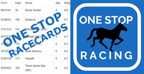 racecards for uk and ireland