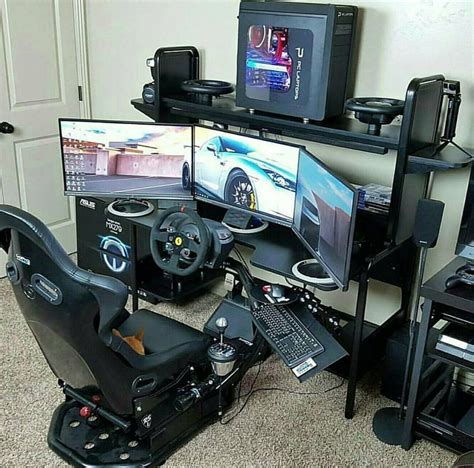 racing car pc setup