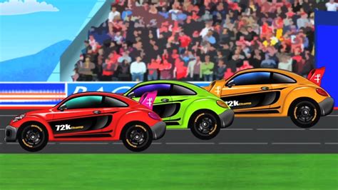 racing cars videos youtube kids