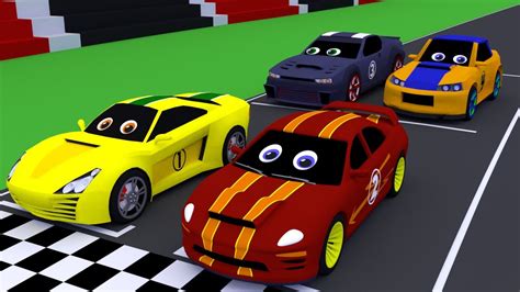 racing cartoons for kids