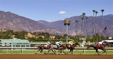 racing from santa anita