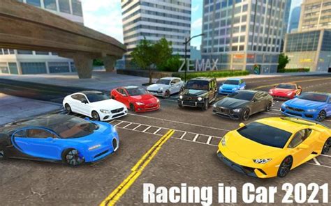 racing in car 2021 apk para hileli