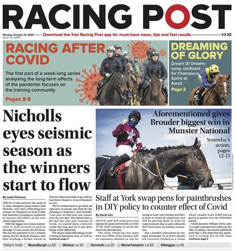 racing post news uk