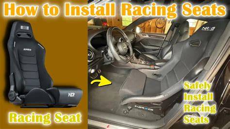 racing seats install