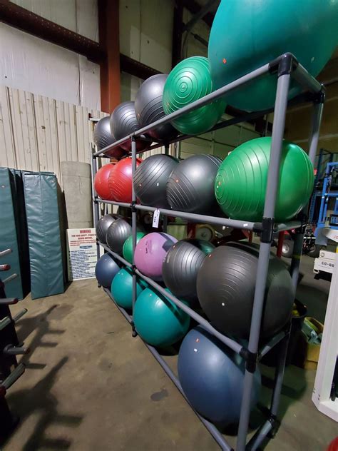 Rack For Exercise Balls