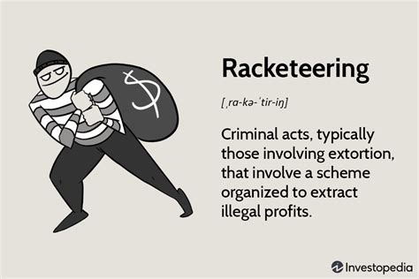 racketeering definition in chinese