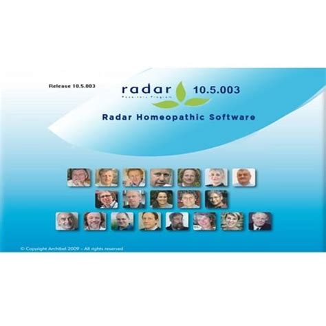 radar 10.5 homeopathic software crack