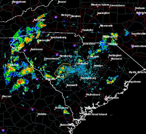 radar map for gilbert sc