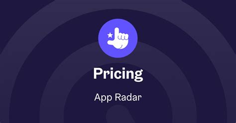 radar.com pricing