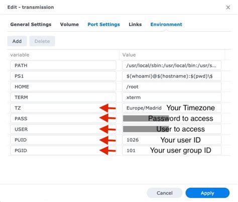 radarr sonarr synology