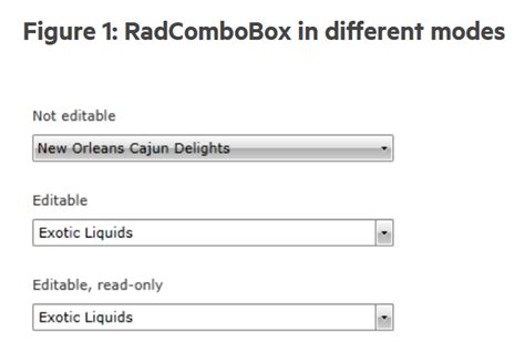 Radcombobox Example