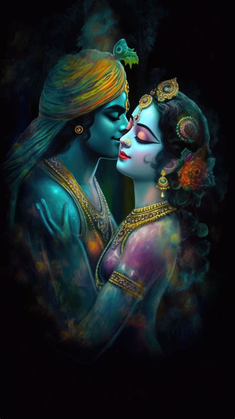 Radhe Krishna Dark Wallpapers