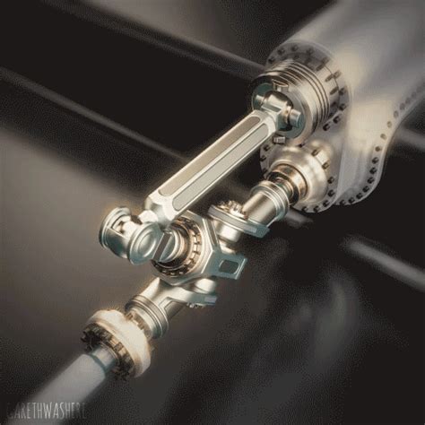 Radial Engine Piston Gif