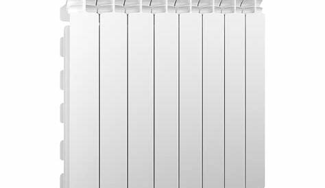 Radiateur Aluminium Leroy Merlin Eau Chaude Horizontal EQUATION Blanc