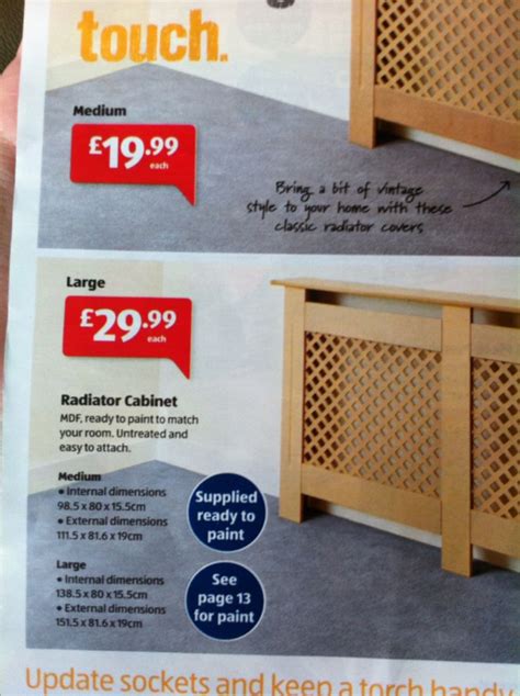 Radiator Cover Aldi