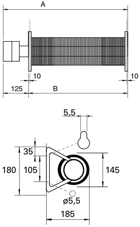 Radiator Pipe Dimensions