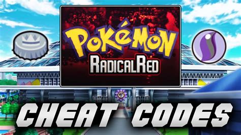 Pokemon Radical Red Cheats Unlimited Z Crystals Codes YouTube