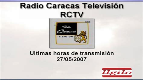 Radio Caracas Televisión RCTV YouTube