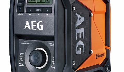 Radio Chantier Aeg De Avec Bluetooth AEG BR1218C0