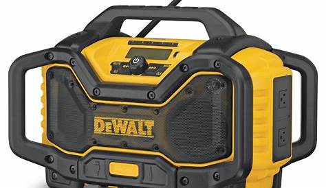 Radio Chargeur Dewalt Canadian Tire /radio De Chantier 12 V/20 V MAX* DCR015 DEWALT