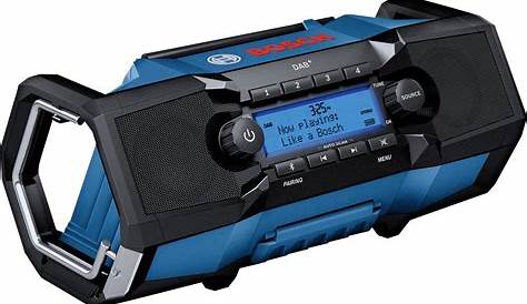 Radio De Chantier Bosch 18v Blue 18VLI Professional PowerBox , Media