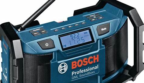 Radio chantier GML SoundBoxx Bosch 0601429900 compatible 18V