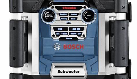 Bosch Radio de chantier Gml 50 avec fonction chargeur de