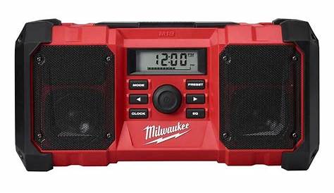 MILWAUKEE Radio de chantier M18 RC0 18 V Point.P