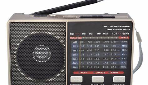 Radio Portable Usb Bluetooth Speaker With Fm And Sd Inputs