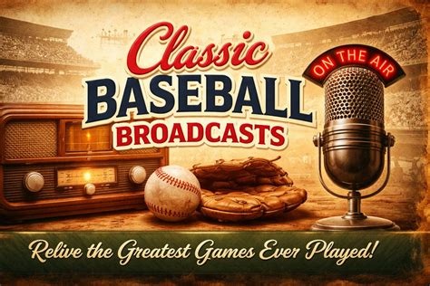 Radio Broadcasts Baseball