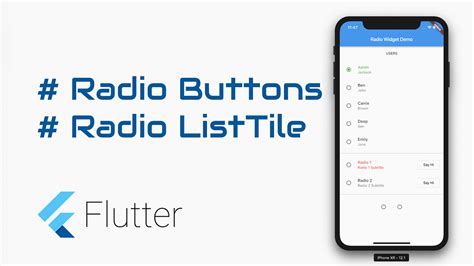 Radio Button List Flutter