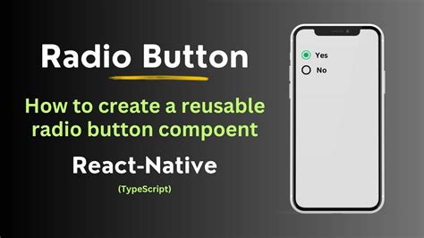 Radio Button Typescript
