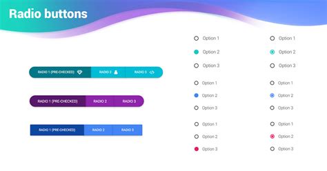 radio buttons bootstrap 4