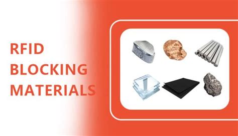 radio frequency blocking material