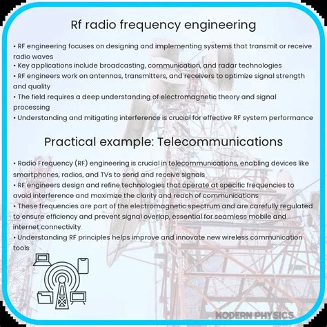 Radio Frequency Engineering Degree