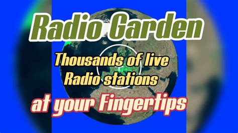 radio garden live music
