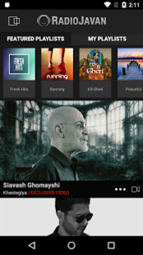 Radio Javan App For Android Tv