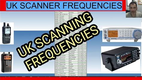 Radio Scanner Frequencies Uk