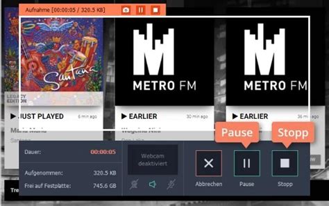 radio stream aufnehmen