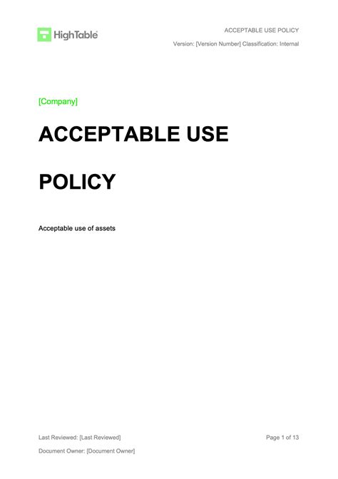 Radio Use Policy
