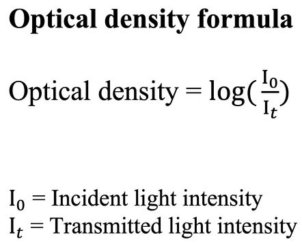 Radiographic Density Formula