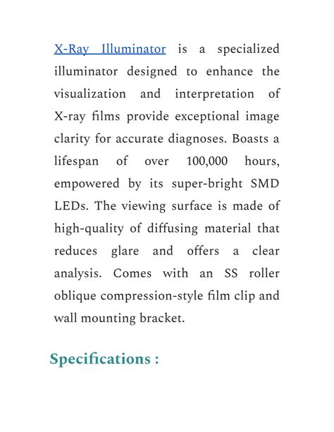 Radiographic Illuminators Ppt