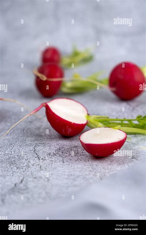 Radish Cut In Half