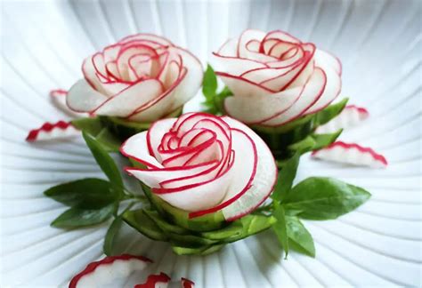 Radish Roses
