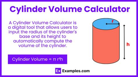 Radius And Height Of A Cylinder With Only The Volume Calculator