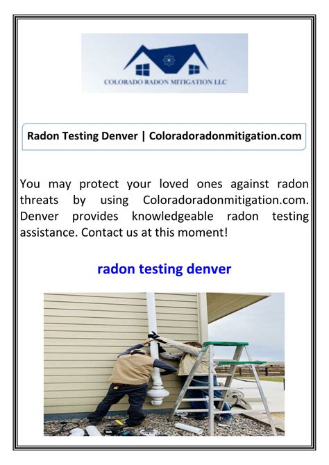 radon testing denver