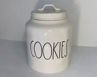 rae dunn cookie jar