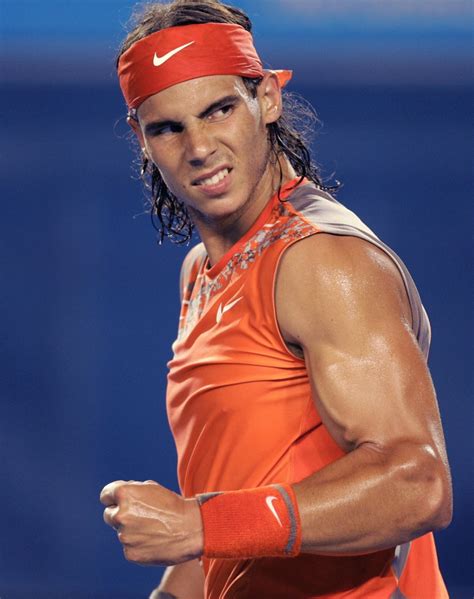 rafael nadal is a spanish guy tennis player