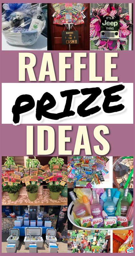 raffle prizes ideas uk