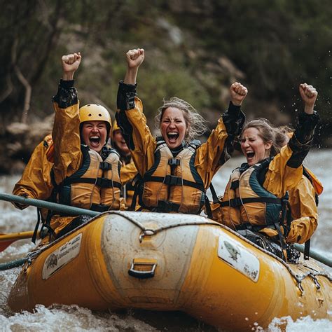 rafting excitement